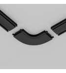 Akcesoria do szynoprzewodów magnetycznych - Maytoni Akcesoria do Szyn Radity Natynkowych Black TRA084CR-11B - product 4