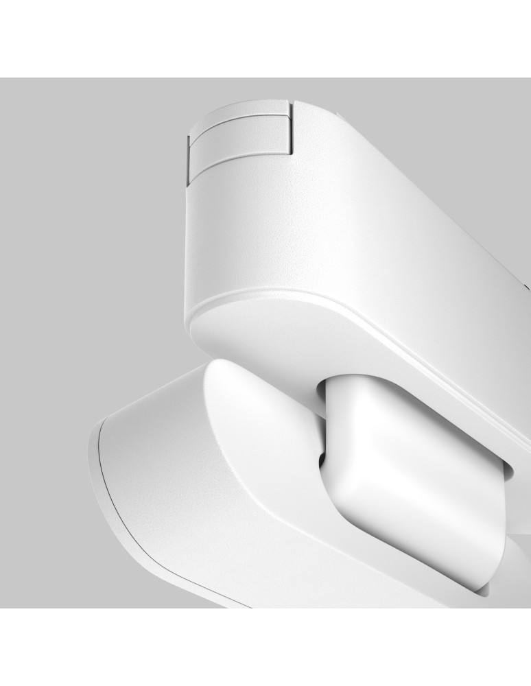 Akcesoria do szynoprzewodów magnetycznych - Maytoni Akcesoria do Szyn Radity Adaptor Wychylny Biały TRA084FC-11SW - product kolory-swiatla.pl 2