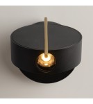 Kinkiety - Maytoni Nuance Kinkiet/Ścienna LED 4W 200lm 3000K Czarny, Mosiądz MOD180WL-L4B3K - product 2