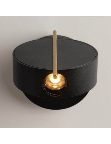 Maytoni Nuance Kinkiet/Ścienna LED 4W 200lm 3000K Czarny MOD180WL-L4B3K - produkt 2