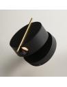 Maytoni Nuance Kinkiet/Ścienna LED 4W 200lm 3000K Czarny MOD180WL-L4B3K