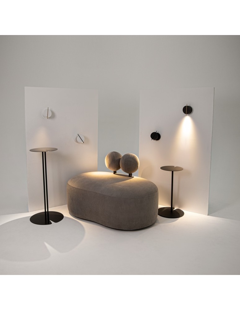 Maytoni Nuance Kinkiet/Ścienna LED 4W 200lm 3000K Czarny, Mosiądz MOD180WL-L4B3K