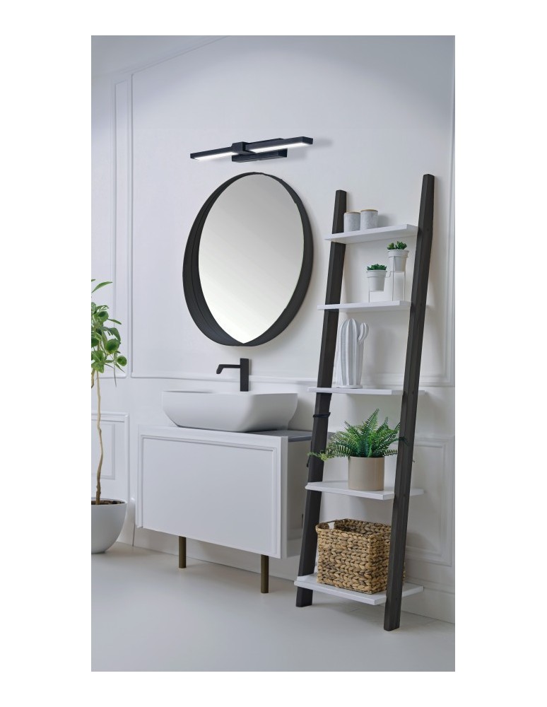 Azzardo EPSILON 60 3000K BLACK 1xLED Ścienna Czarny IP44 AZ3347 Azzardo EPSILON 60 3000K BLACK 1xLED Ścienna Czarny IP44 AZ3347