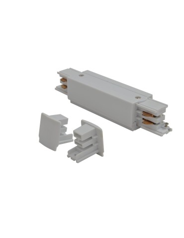 Azzardo Line Power 3F + 2xEnd Cap Biały łącznik 3F z mozliwością zasilania + 2xzaślepka końcowa AZ2978