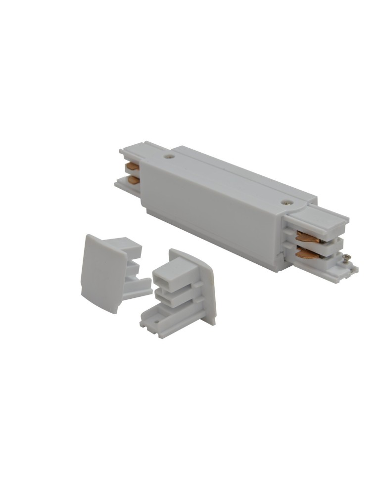 Azzardo Line Power 3F + 2xEnd Cap Biały łącznik 3F z mozliwością zasilania + 2xzaślepka końcowa AZ2978