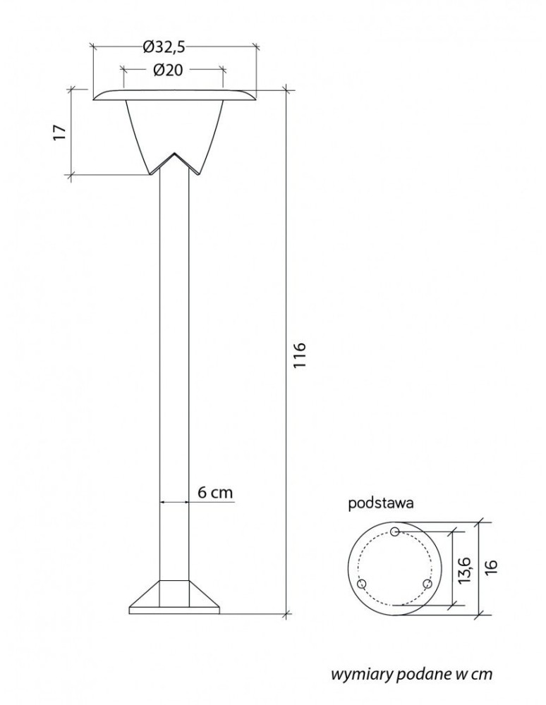 SU-MA Bianca 1083-116 IP65 E27 max 10W, 230 V SU-MA Bianca 1083-116 IP65 E27 max 10W, 230 V