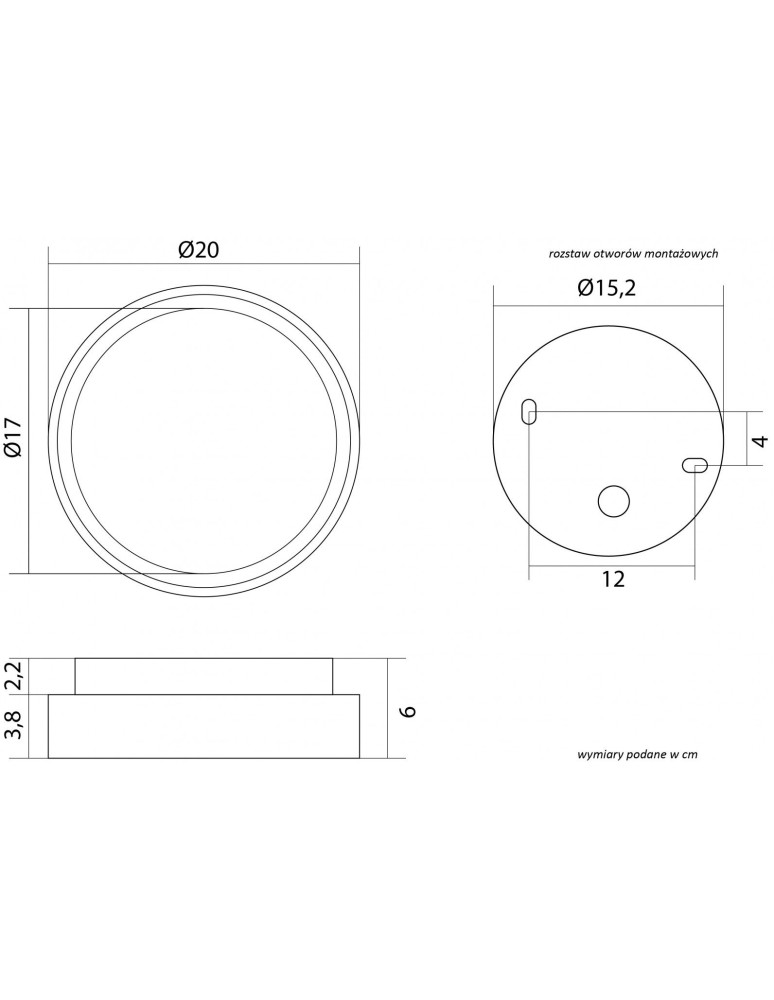 SU-MA Beni BN-OK200 IP65 LED 18W, 230V