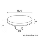 Lampy zewnętrzne latarnie - SU-MA Rondo II RO-HEAD IP65 LED 12W, 230V - product 4
