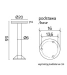 Lampy ogrodowe stojące - SU-MA Rondo II RO-550 IP65 LED 12W, 230V - product 7
