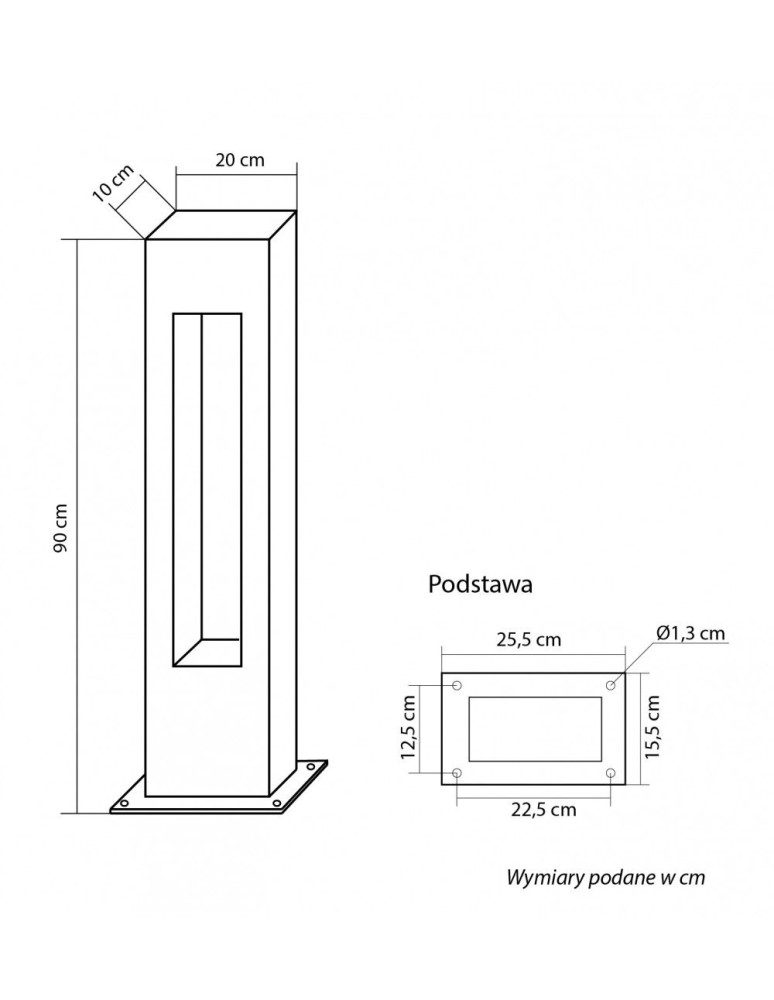 SU-MA Rektan RE-900 IP65 GU10, max 50W, 230V SU-MA Rektan RE-900 IP65 GU10, max 50W, 230V