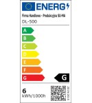 SU-MA Delta DL-500 IP44 14 x SMD LED, 6W, 230V SU-MA Delta DL-500 IP44 14 x SMD LED, 6W, 230V