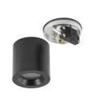 Oprawy sufitowe hermetyczne - Nowodvorski CEARA   Natynkowe Max moc 15W only LED GU10 IP44 Czarny 10714 - product 5
