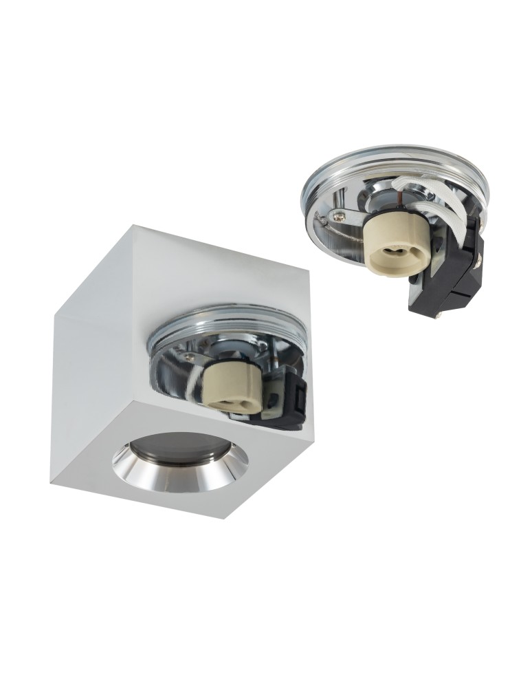 Nowodvorski PARANA Downlights Natynkowa Max moc 15W only LED GU10 Chrom 10717 Nowodvorski PARANA Downlights Natynkowa Max moc 15W only LED GU10 Chrom 10717