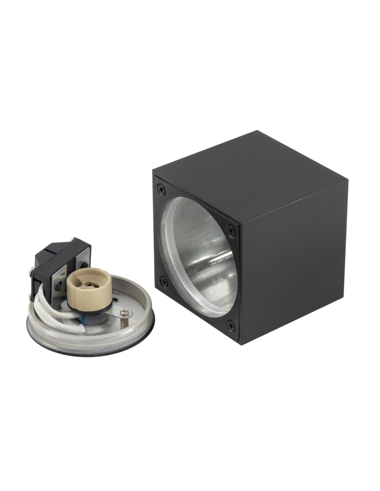 Nowodvorski PARANA   Natynkowe Max moc 15W only LED GU10 IP44 Czarny 10718