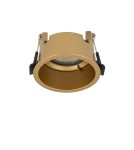 Lampy podtynkowe okrągłe - Nowodvorski CUP   Podtynkowa Max moc 10W only LED GU10  Satynowy złoty 10791 - product 1
