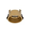 Nowodvorski CUP   Downlights   Podtynkowa  Max moc 10W only LED GU10 Satynowy złoty 10791