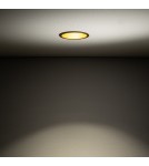 Lampy podtynkowe okrągłe - Nowodvorski CUP   Podtynkowa Max moc 10W only LED GU10  Satynowy złoty 10791 - product 2