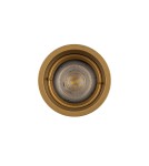 Lampy podtynkowe okrągłe - Nowodvorski CUP   Podtynkowa Max moc 10W only LED GU10  Satynowy złoty 10791 - product 3