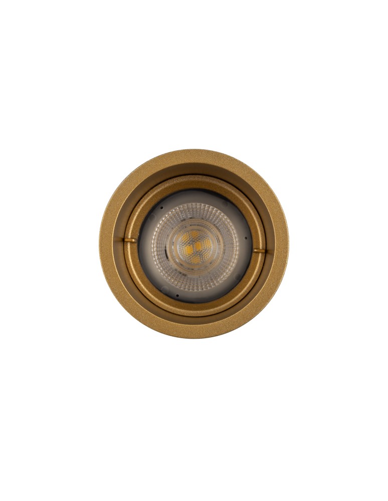 Nowodvorski CUP   Podtynkowa Max moc 10W only LED GU10  Satynowy złoty 10791