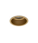 Lampy podtynkowe okrągłe - Nowodvorski CUP   Podtynkowa Max moc 10W only LED GU10  Satynowy złoty 10791 - product 5