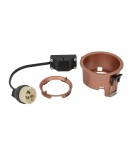 Lampy podtynkowe okrągłe - Nowodvorski CUP   Podtynkowa Max moc 10W only LED GU10  Satynowa miedź 10792 - product 6