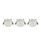 Nowodvorski CUP 3 PC SET Downlights Podtynkowa Max moc 10W only LED GU10 Biały 10793 Nowodvorski CUP 3 PC SET Downlights Podtynkowa Max moc 10W only LED GU10 Biały 10793
