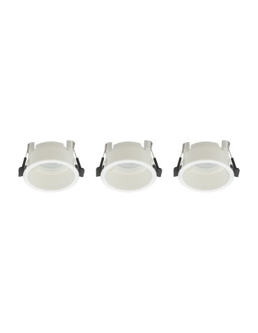 Nowodvorski CUP 3 PC SET   Downlights   Podtynkowa  Max moc 10W only LED GU10 Biały 10793