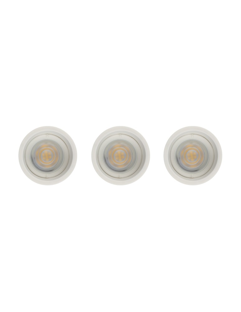 Nowodvorski CUP 3 PC SET Downlights Podtynkowa Max moc 10W only LED GU10 Biały 10793 Nowodvorski CUP 3 PC SET Downlights Podtynkowa Max moc 10W only LED GU10 Biały 10793