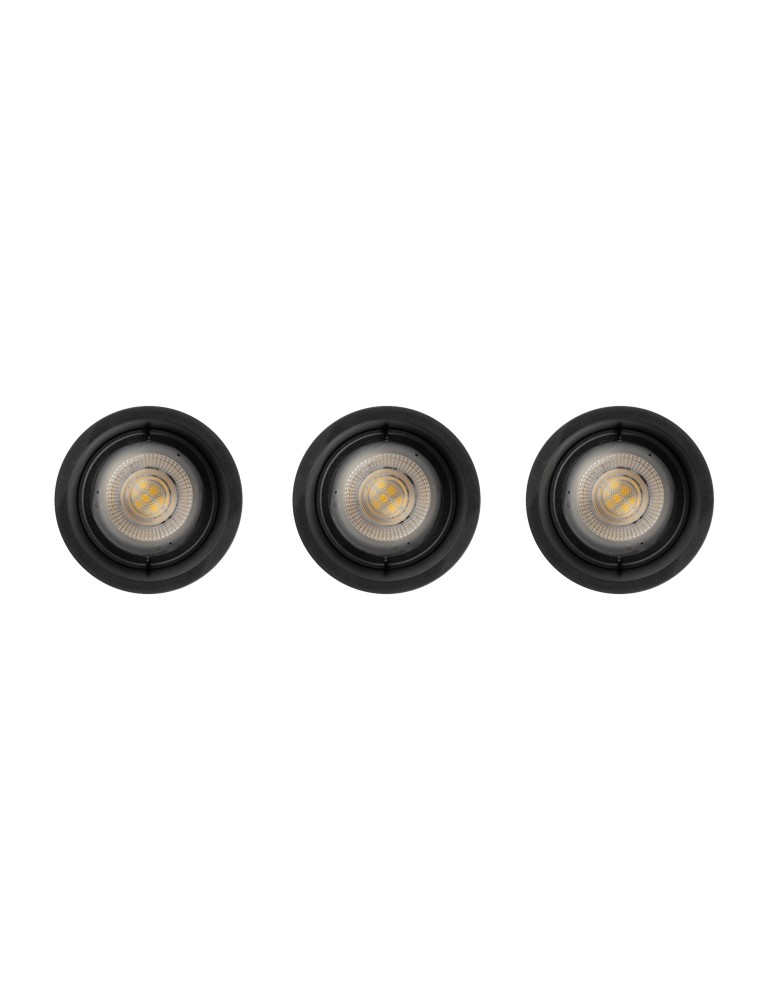 Nowodvorski CUP 3 PC SET Downlights Podtynkowa Max moc 10W only LED GU10 Czarny 10794 Nowodvorski CUP 3 PC SET Downlights Podtynkowa Max moc 10W only LED GU10 Czarny 10794