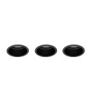 Nowodvorski CUP 3 PC SET Downlights Podtynkowa Max moc 10W only LED GU10 Czarny 10794 Nowodvorski CUP 3 PC SET Downlights Podtynkowa Max moc 10W only LED GU10 Czarny 10794