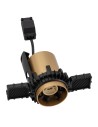 Nowodvorski MONO SLIDE TRIMLESS   Downlights   Podtynkowa  Max moc 10W only LED GU10 Satynowy złoty 10805