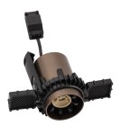 Lampy podtynkowe bezramkowe - trimless - Nowodvorski MONO SLIDE TRIMLESS   Podtynkowa Max moc 10W only LED GU10  Satynowy czekoladowy 10806 - product 1