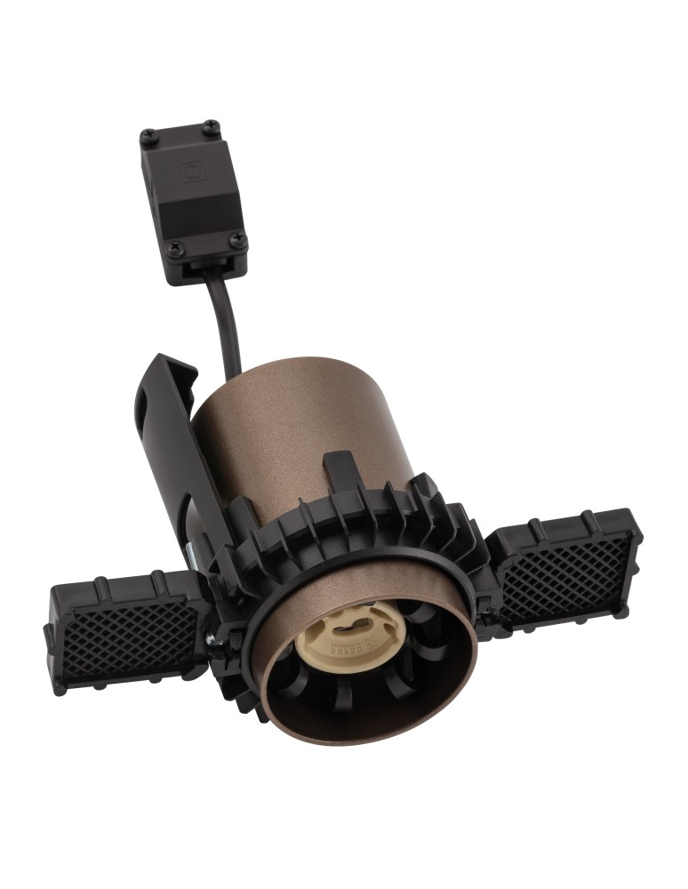 Nowodvorski MONO SLIDE TRIMLESS   Downlights   Podtynkowa  Max moc 10W only LED GU10 Satynowy czekoladowy 10806