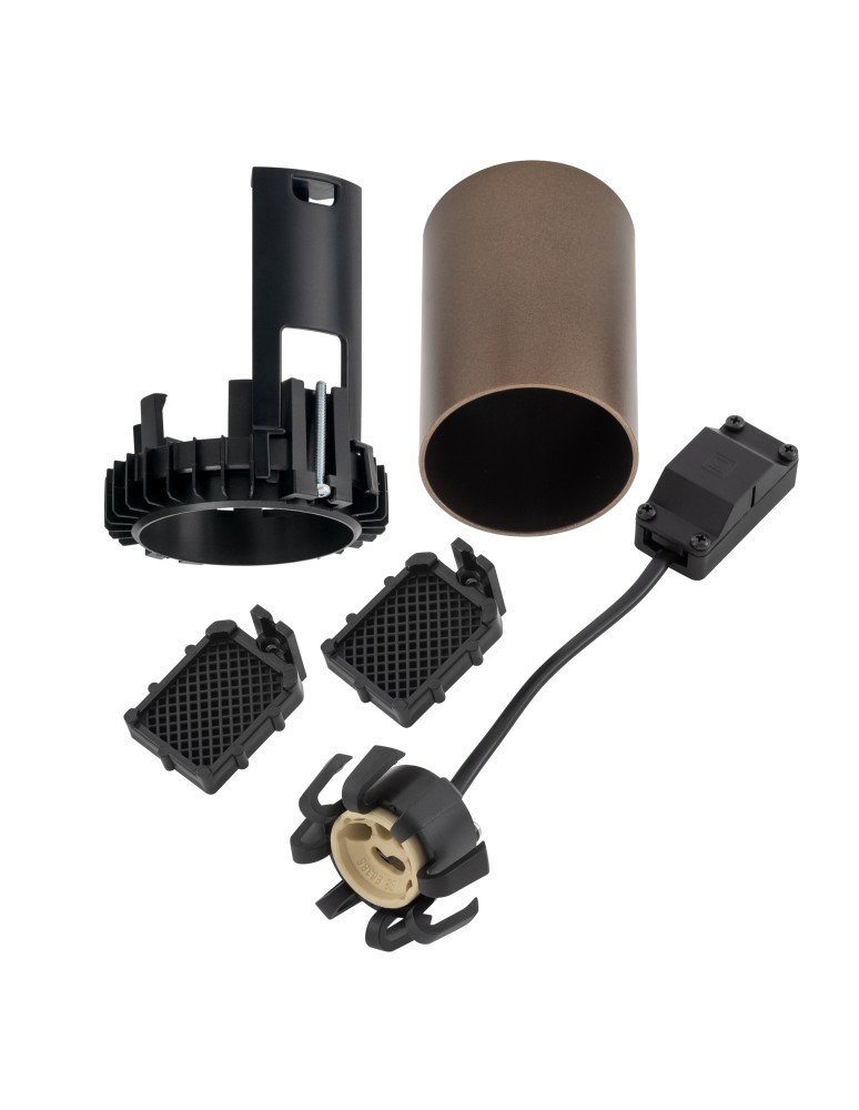 Nowodvorski MONO SLIDE TRIMLESS   Podtynkowa Max moc 10W only LED GU10  Satynowy czekoladowy 10806