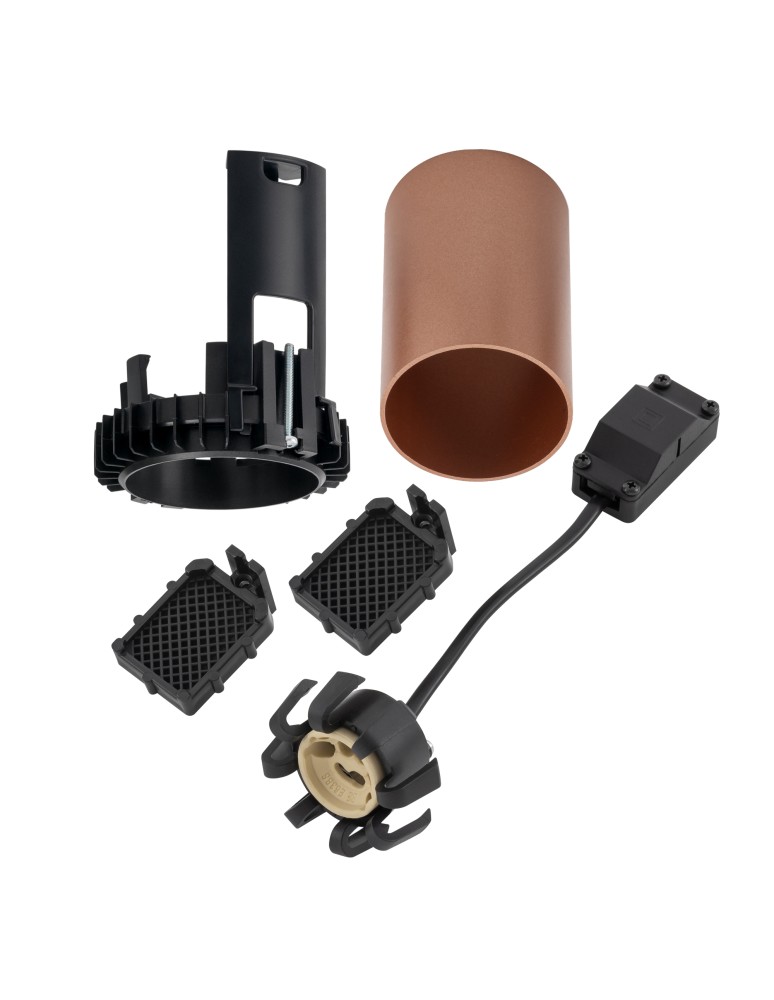 Nowodvorski MONO SLIDE TRIMLESS Downlights Podtynkowa Max moc 10W only LED GU10 Satynowa miedź 10807 Nowodvorski MONO SLIDE TRIMLESS Downlights Podtynkowa Max moc 10W only LED GU10 Satynowa miedź 10807
