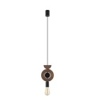 Nowodvorski DROPS WOOD D Lampy sufitowe Lampy wiszące Max moc 25W only LED E27 Ciemne drewno 11176 Nowodvorski DROPS WOOD D Lampy sufitowe Lampy wiszące Max moc 25W only LED E27 Ciemne drewno 11176