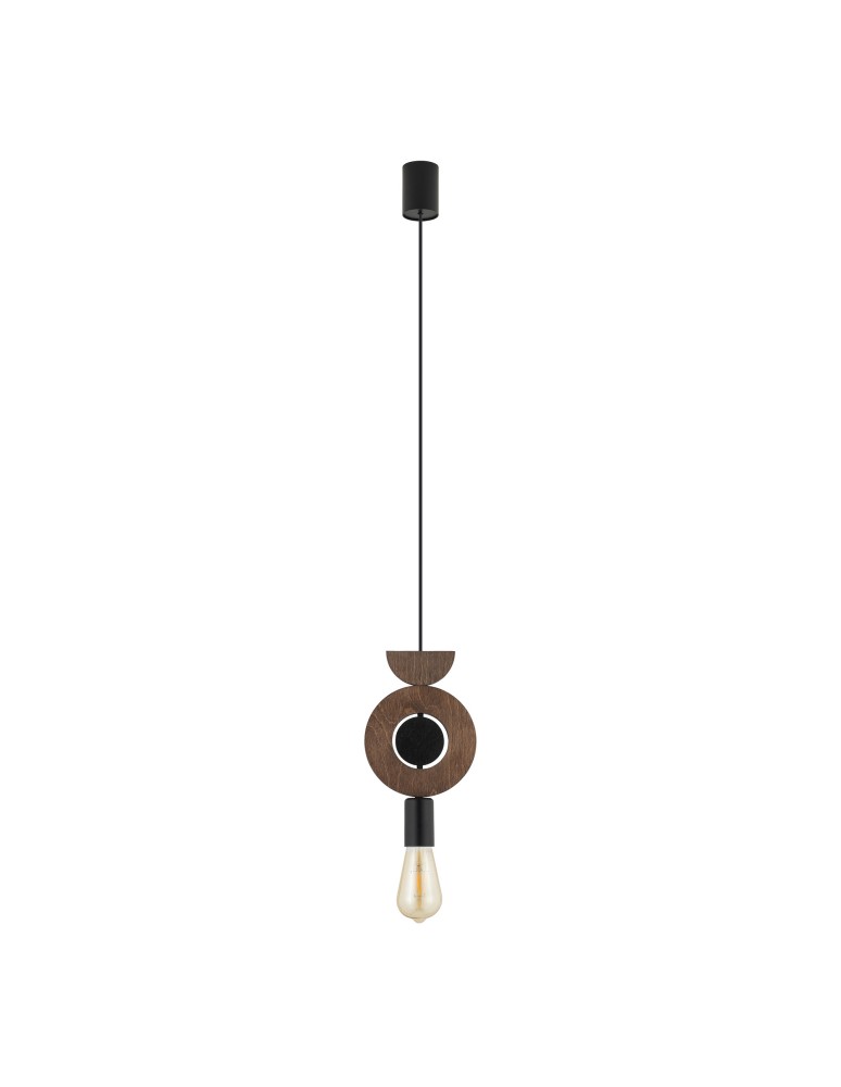 Nowodvorski DROPS WOOD D Lampy sufitowe Lampy wiszące Max moc 25W only LED E27 Ciemne drewno 11176 Nowodvorski DROPS WOOD D Lampy sufitowe Lampy wiszące Max moc 25W only LED E27 Ciemne drewno 11176
