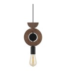 Nowodvorski DROPS WOOD D Lampy sufitowe Lampy wiszące Max moc 25W only LED E27 Ciemne drewno 11176 Nowodvorski DROPS WOOD D Lampy sufitowe Lampy wiszące Max moc 25W only LED E27 Ciemne drewno 11176