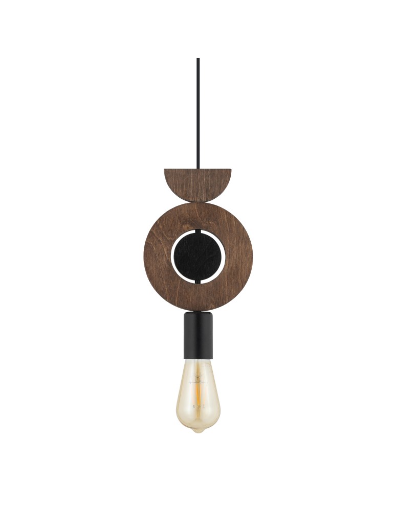 Nowodvorski DROPS WOOD D Lampy sufitowe Lampy wiszące Max moc 25W only LED E27 Ciemne drewno 11176 Nowodvorski DROPS WOOD D Lampy sufitowe Lampy wiszące Max moc 25W only LED E27 Ciemne drewno 11176