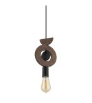 Nowodvorski DROPS WOOD D Lampy sufitowe Lampy wiszące Max moc 25W only LED E27 Ciemne drewno 11176 Nowodvorski DROPS WOOD D Lampy sufitowe Lampy wiszące Max moc 25W only LED E27 Ciemne drewno 11176