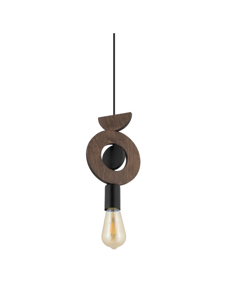 Nowodvorski DROPS WOOD D Lampy sufitowe Lampy wiszące Max moc 25W only LED E27 Ciemne drewno 11176 Nowodvorski DROPS WOOD D Lampy sufitowe Lampy wiszące Max moc 25W only LED E27 Ciemne drewno 11176