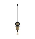 Nowodvorski DROPS WOOD E Lampy sufitowe Lampy wiszące Max moc 25W only LED E27 Czarny 11177 Nowodvorski DROPS WOOD E Lampy sufitowe Lampy wiszące Max moc 25W only LED E27 Czarny 11177