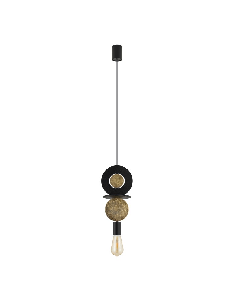 Nowodvorski DROPS WOOD E Lampy sufitowe Lampy wiszące Max moc 25W only LED E27 Czarny 11177 Nowodvorski DROPS WOOD E Lampy sufitowe Lampy wiszące Max moc 25W only LED E27 Czarny 11177