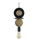 Nowodvorski DROPS WOOD E Lampy sufitowe Lampy wiszące Max moc 25W only LED E27 Czarny 11177 Nowodvorski DROPS WOOD E Lampy sufitowe Lampy wiszące Max moc 25W only LED E27 Czarny 11177