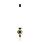 Nowodvorski DROPS WOOD F Lampy sufitowe Lampy wiszące Max moc 25W only LED E27 Złoty 11180 Nowodvorski DROPS WOOD F Lampy sufitowe Lampy wiszące Max moc 25W only LED E27 Złoty 11180