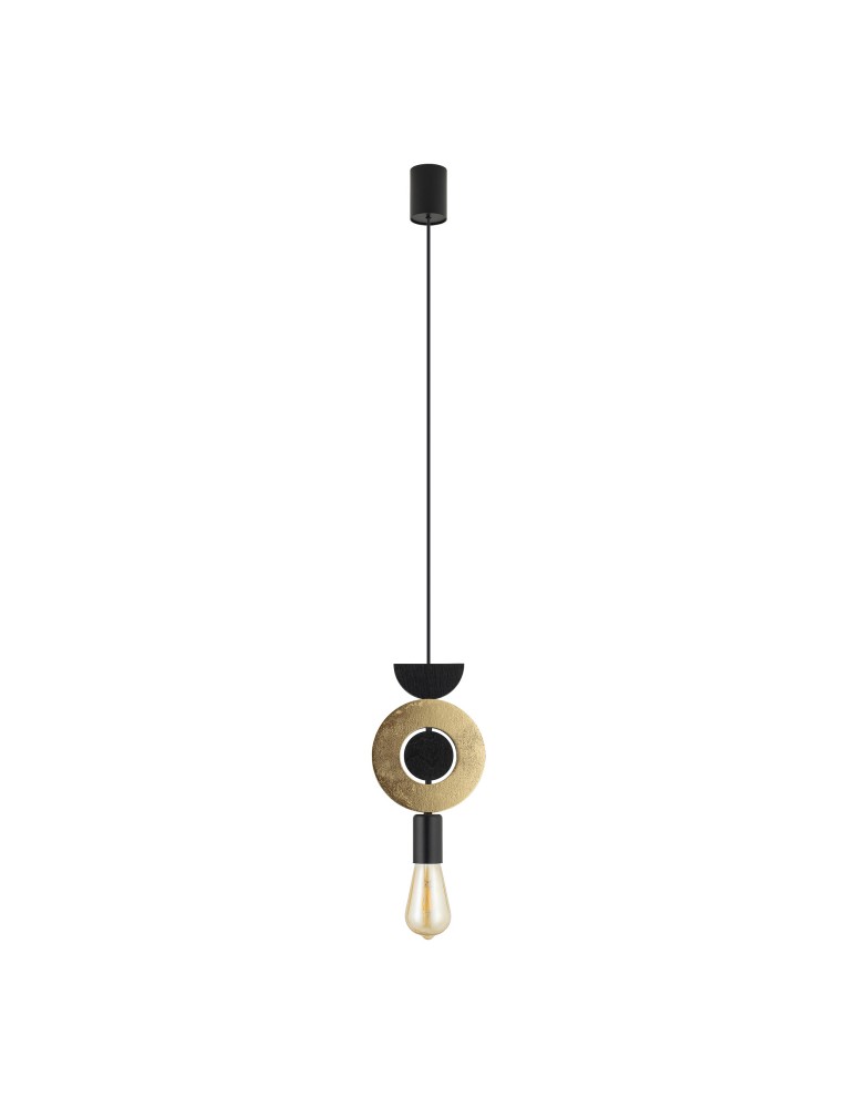Nowodvorski DROPS WOOD F Lampy sufitowe Lampy wiszące Max moc 25W only LED E27 Złoty 11180 Nowodvorski DROPS WOOD F Lampy sufitowe Lampy wiszące Max moc 25W only LED E27 Złoty 11180