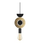 Nowodvorski DROPS WOOD F Lampy sufitowe Lampy wiszące Max moc 25W only LED E27 Złoty 11180 Nowodvorski DROPS WOOD F Lampy sufitowe Lampy wiszące Max moc 25W only LED E27 Złoty 11180