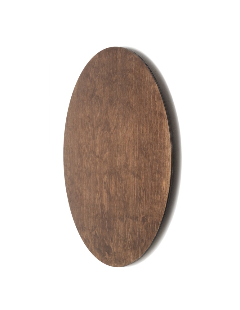 Nowodvorski RING TIMBER LED XXL  Ścienna Kinkiety Max moc 22W LED  3000K Ciemne drewno 11178