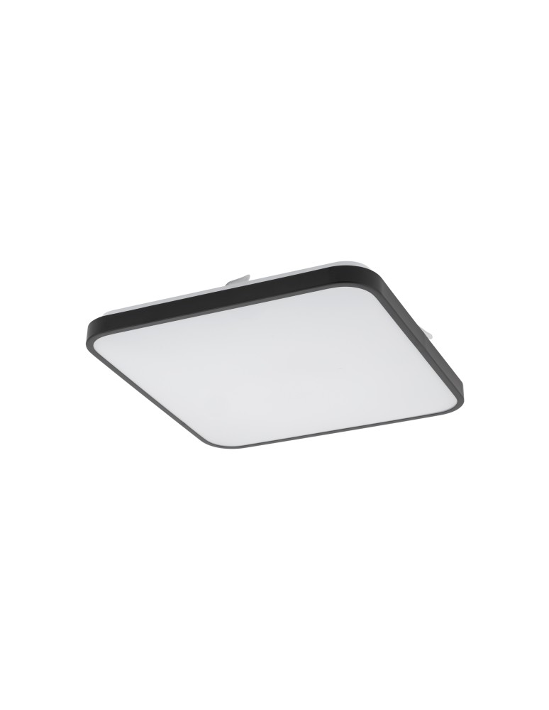 Nowodvorski AGNES SQUARE LED PRO  Lampy sufitowe Plafon Max moc 32W LED IP44 4000K Czarny 10986