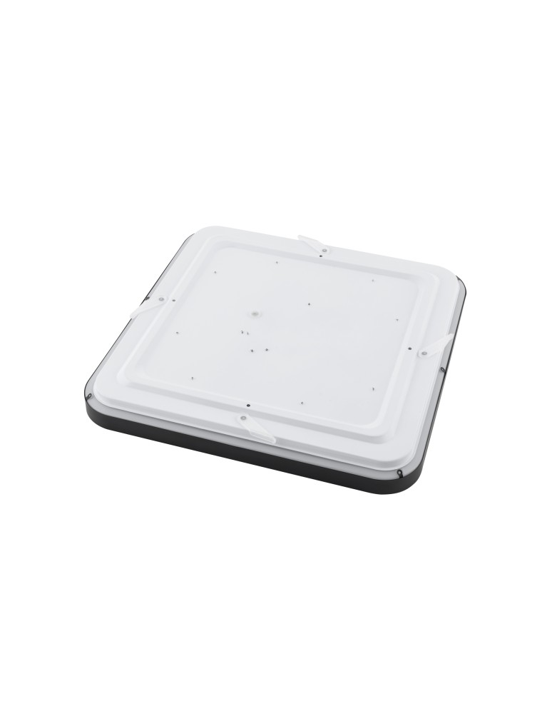 Nowodvorski AGNES SQUARE LED PRO  Lampy sufitowe Plafon Max moc 32W LED IP44 4000K Czarny 10986